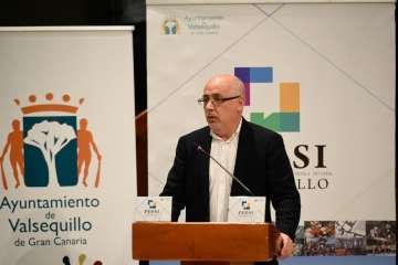 Visita institucional del Cabildo a Valsequillo (Foto TA)